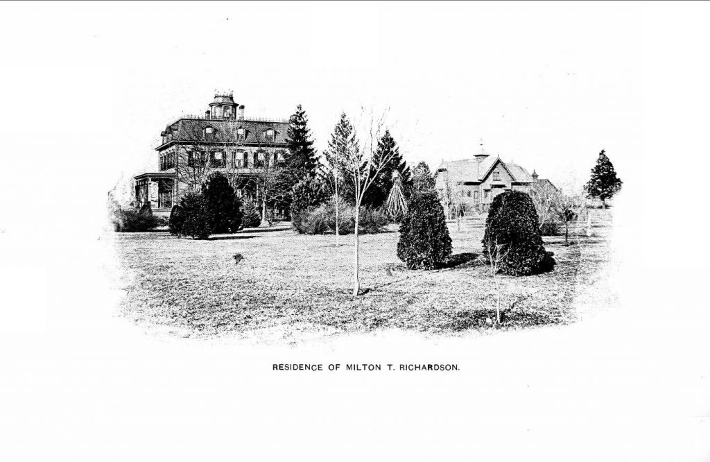 Residence of Milton T Richardson
